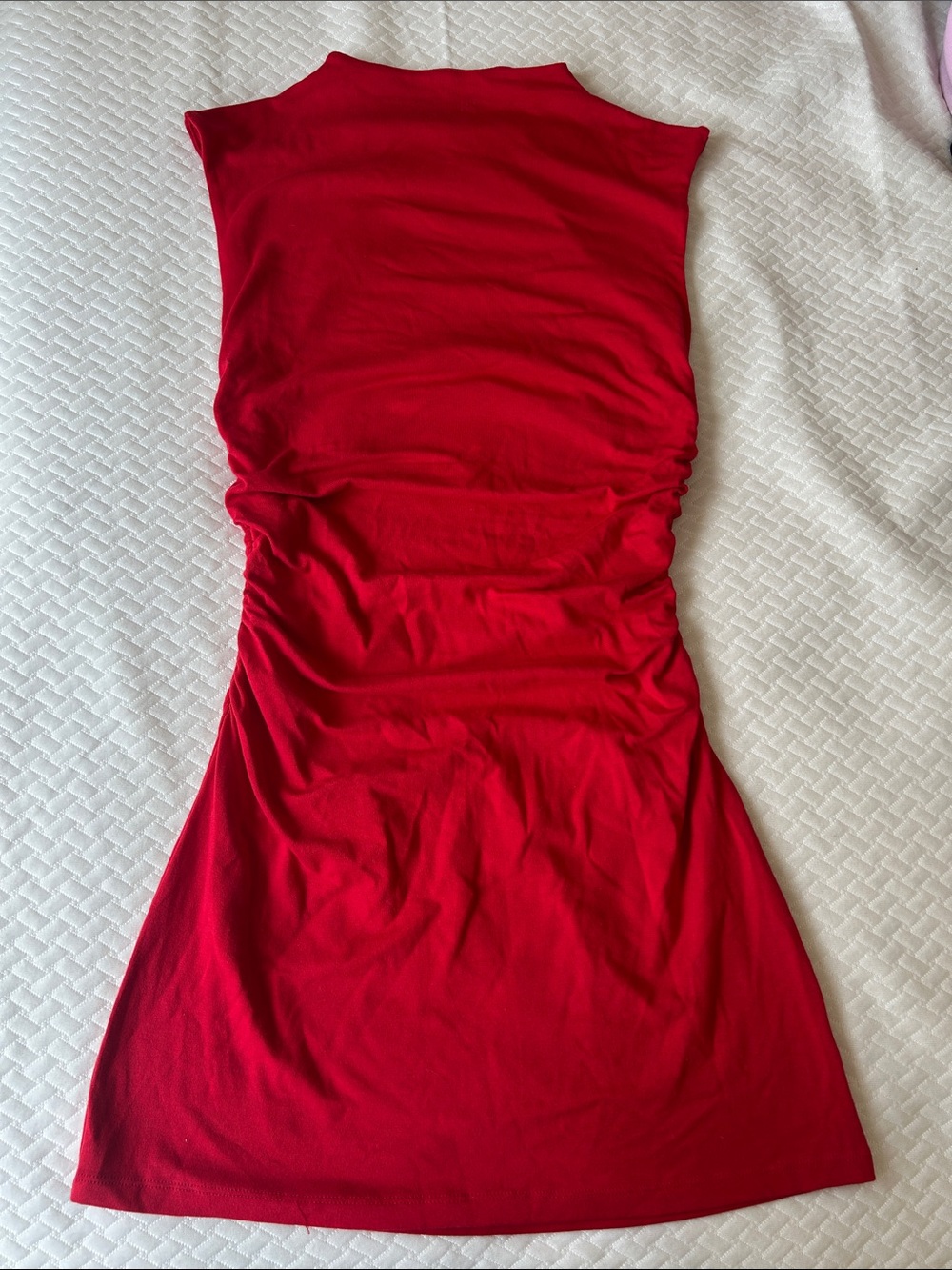 Wild Fable Red Mock Neck Dress